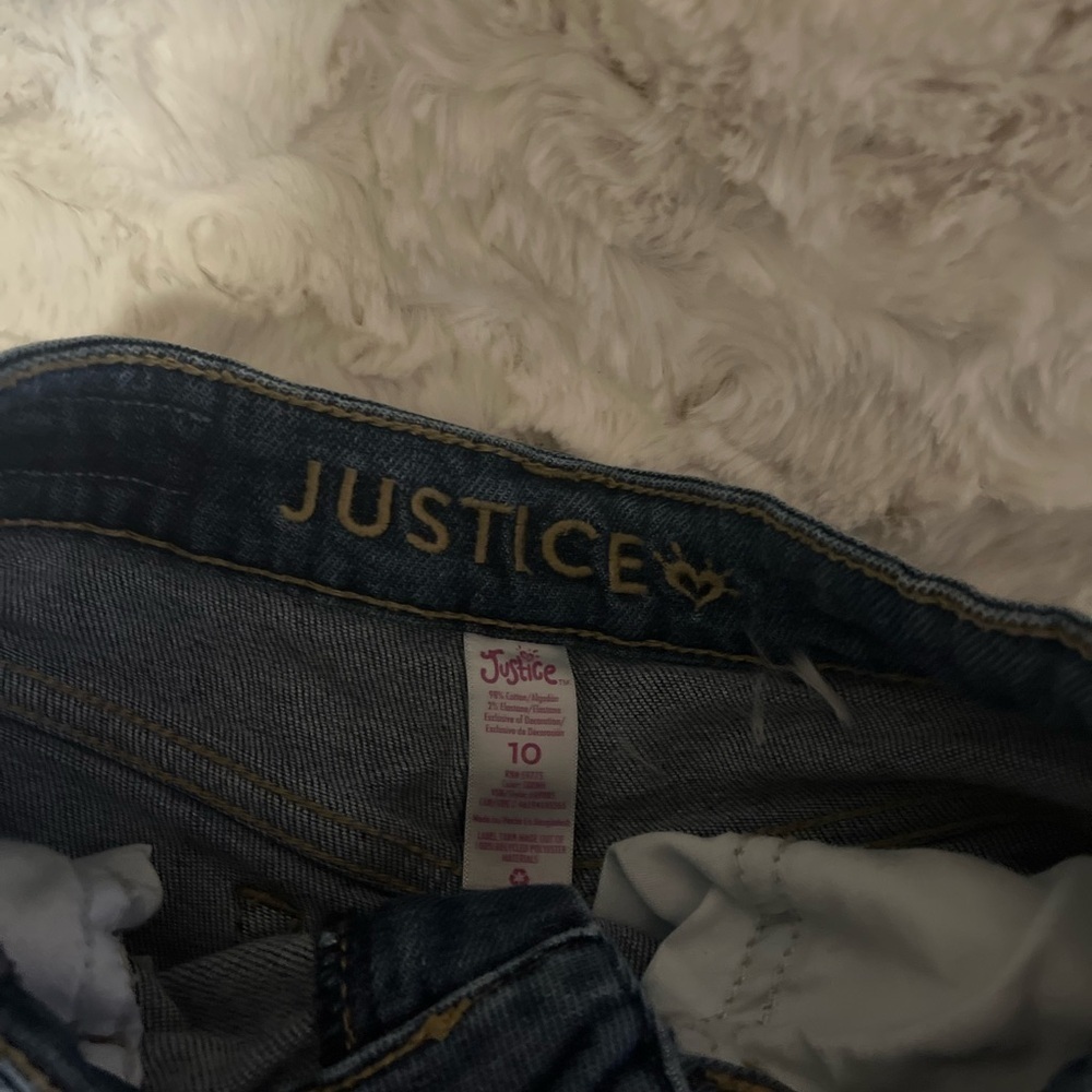 Denim Girls Justice Shorts - Picture 2 of 3